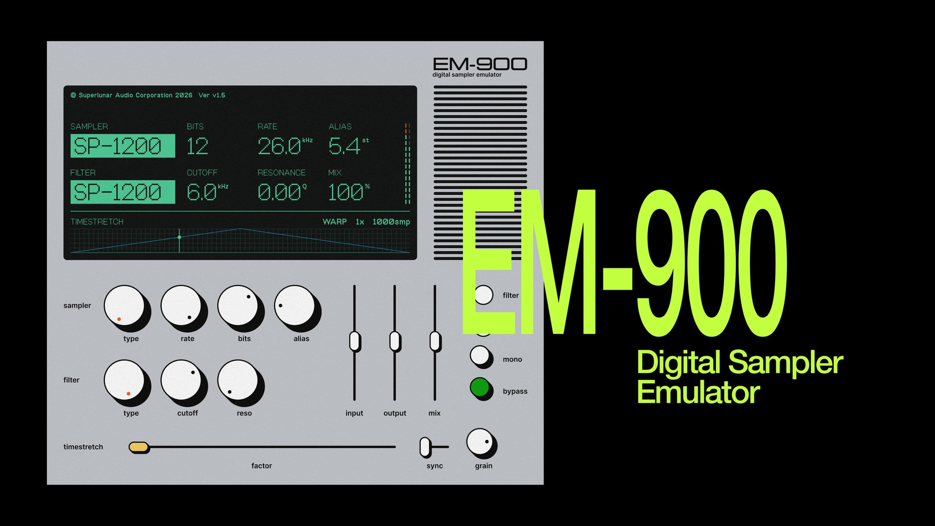 Load video: EM-900 Trailer