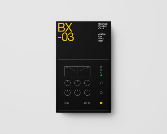 BX-03 — Baxandall EQ Ableton Live Effect Rack