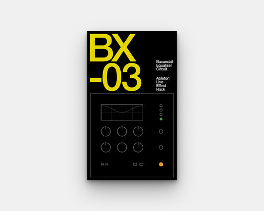 BX-03 — Baxandall EQ Ableton Live Effect Rack