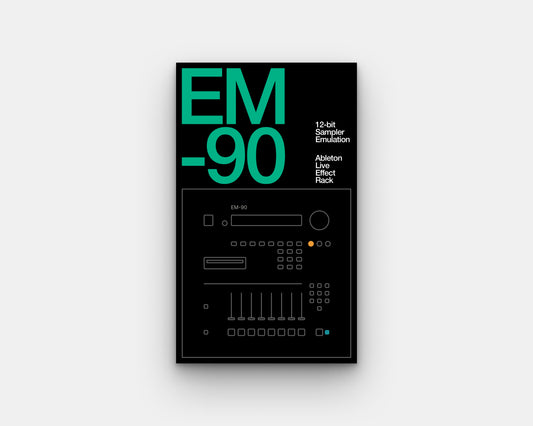 EM-90 — 12-bit Sampler Emulation Ableton Live Effect Rack