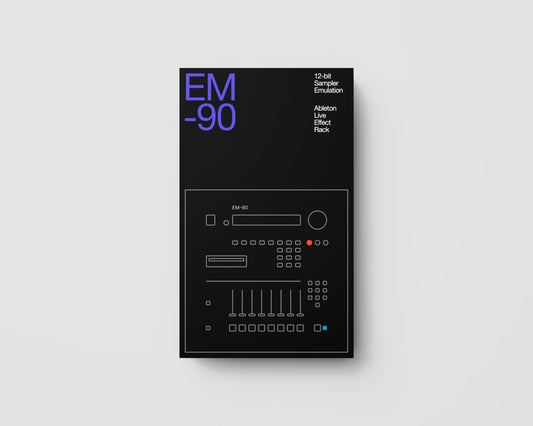 EM-90 — 12-bit Sampler Emulation Ableton Live Effect Rack