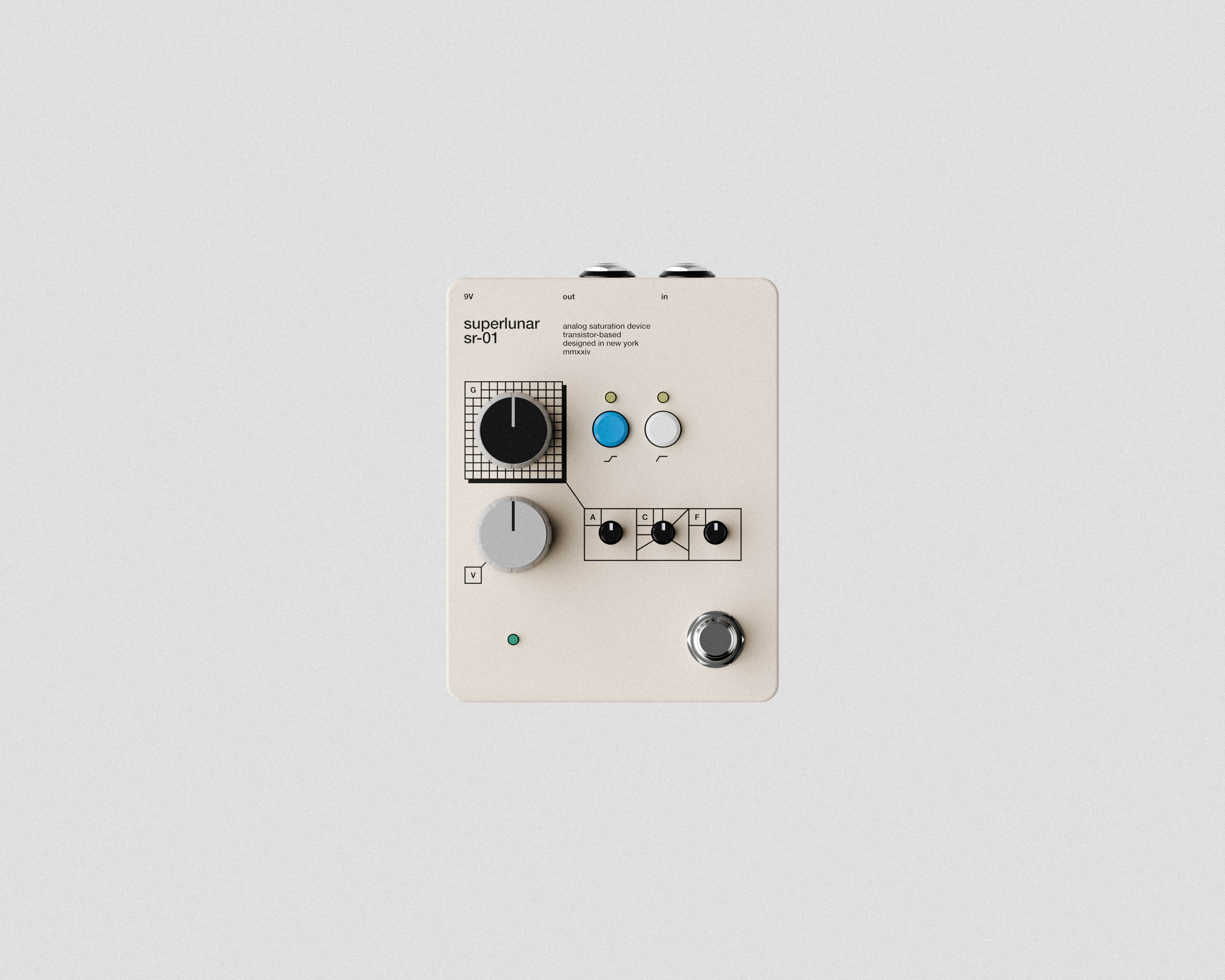 SR-01 — Analog Saturation Device
