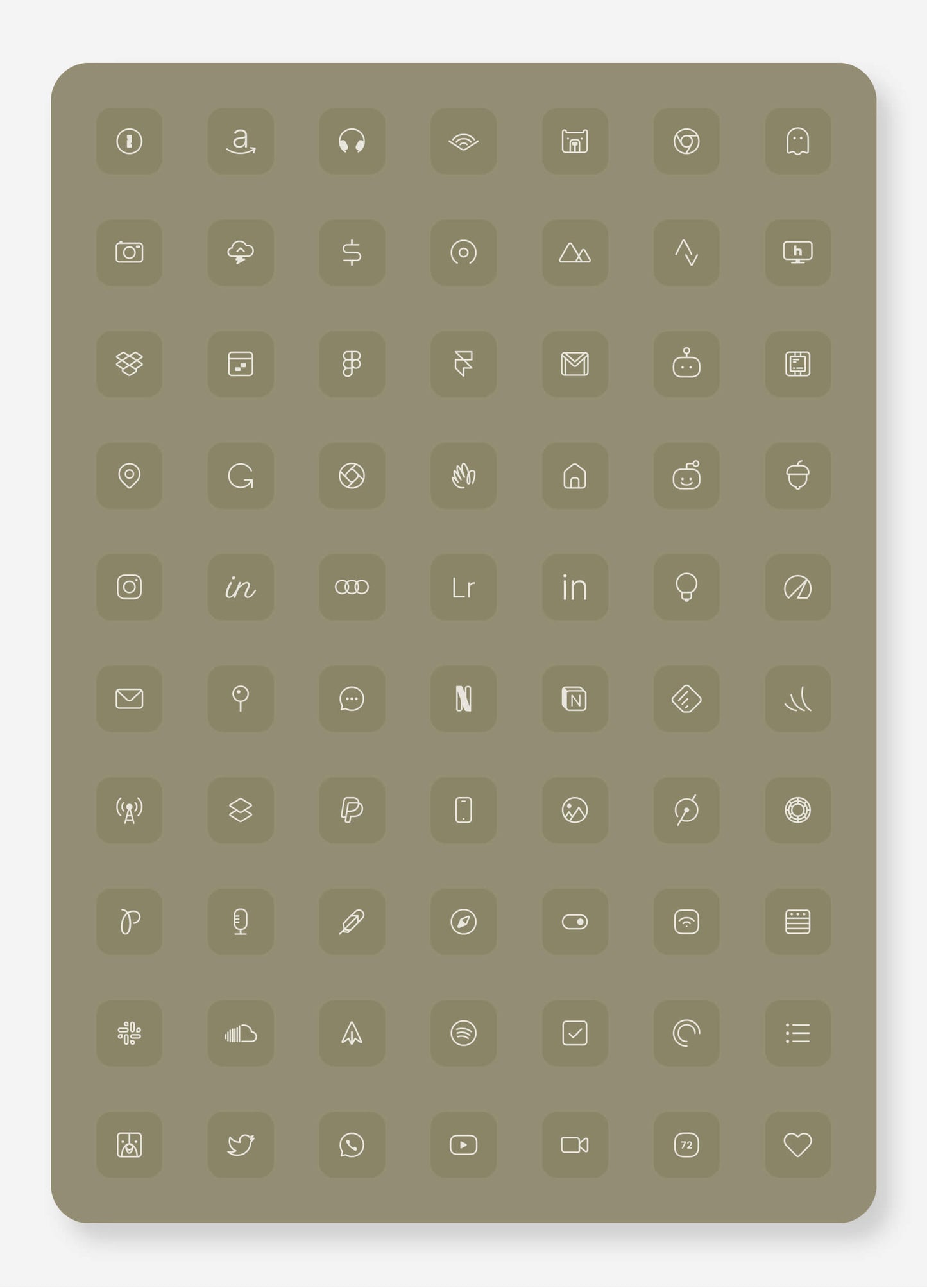 Dieter — Conjunto de iconos de iOS