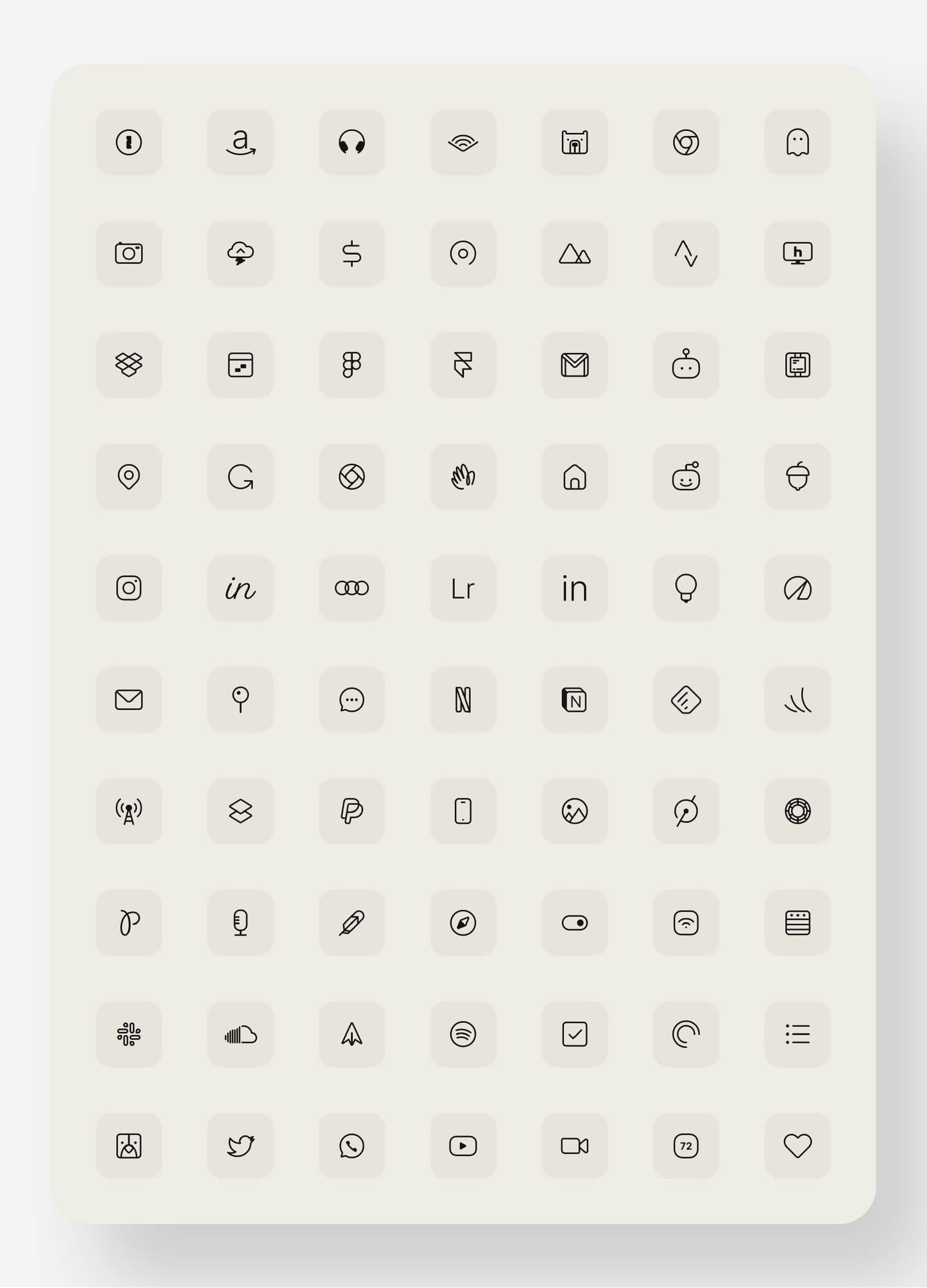 Dieter — Conjunto de iconos de iOS