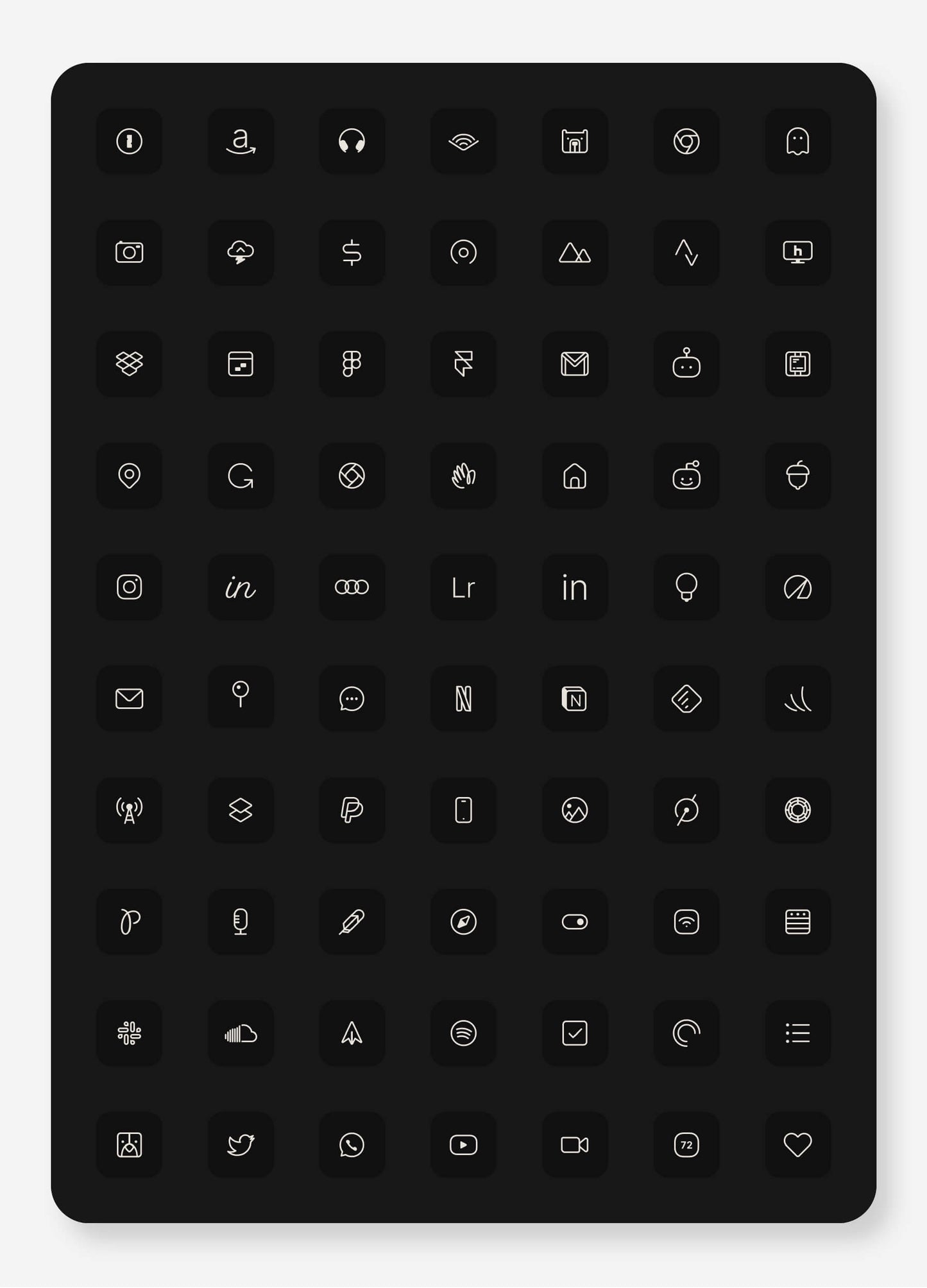 Dieter — Conjunto de iconos de iOS